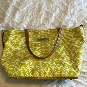 Petunia Pickle Bottom All Together Tote in Citron
